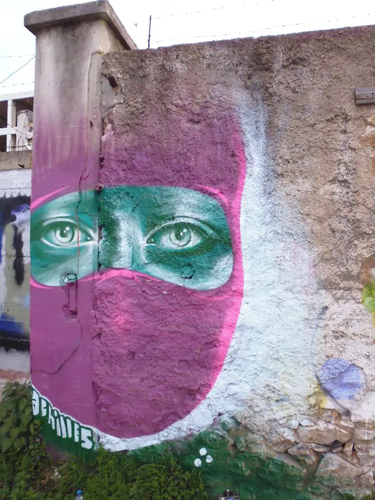 Street art by Achilles, a regular artist around Athens Gazi District, Greece. Life Beyond Borders