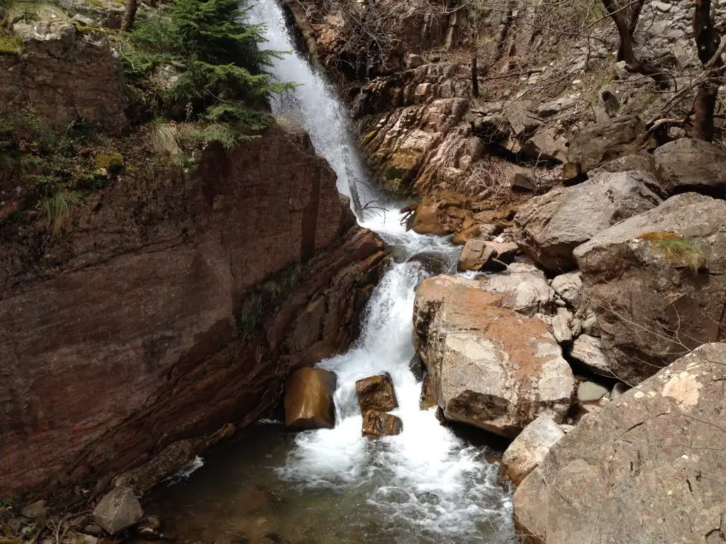 The source of all the fresh water provided to Montanema Handmade Village