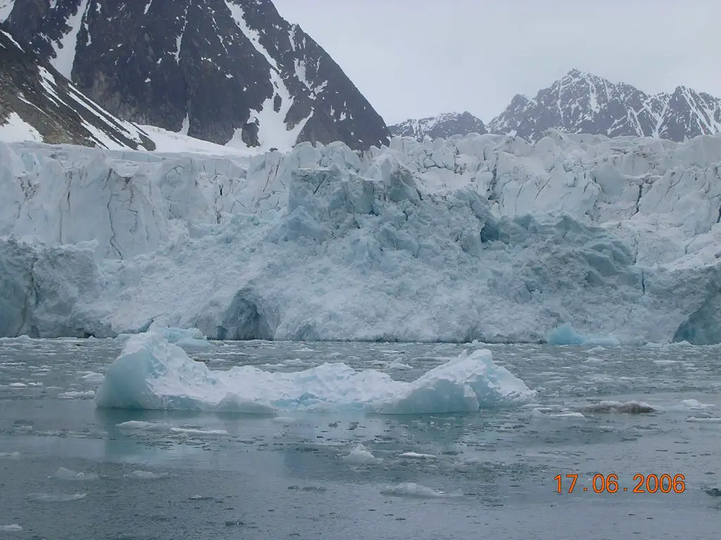 Arctic glaciers and ice