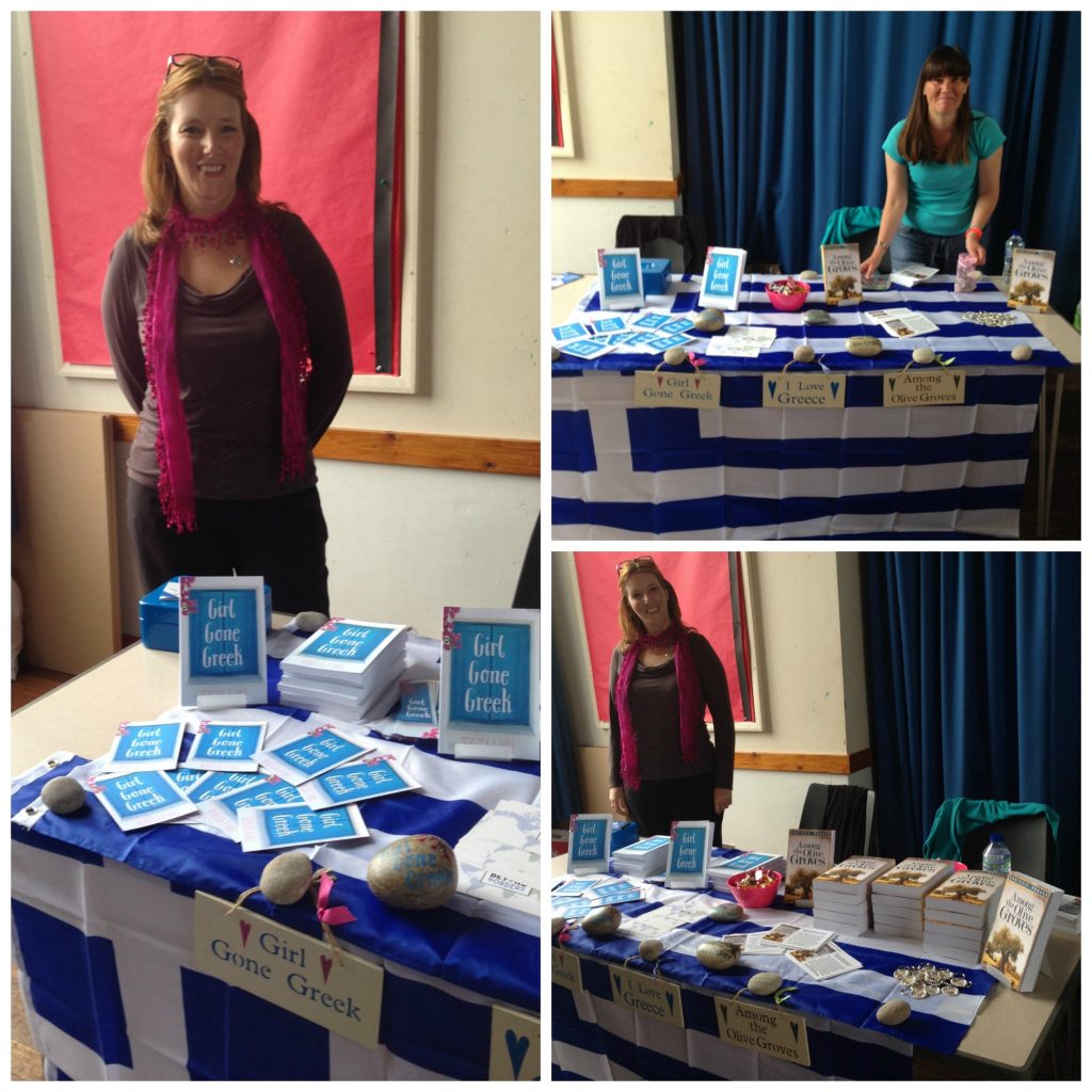 Promoting Greece with Chrissie Parker - Author at St George's Church Hall - Tiverton Literary Festival