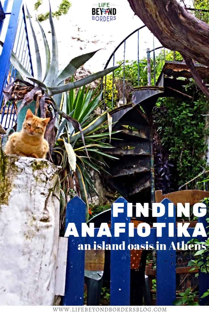 Finding Anafiotika - an island oasis in Athens, Greece