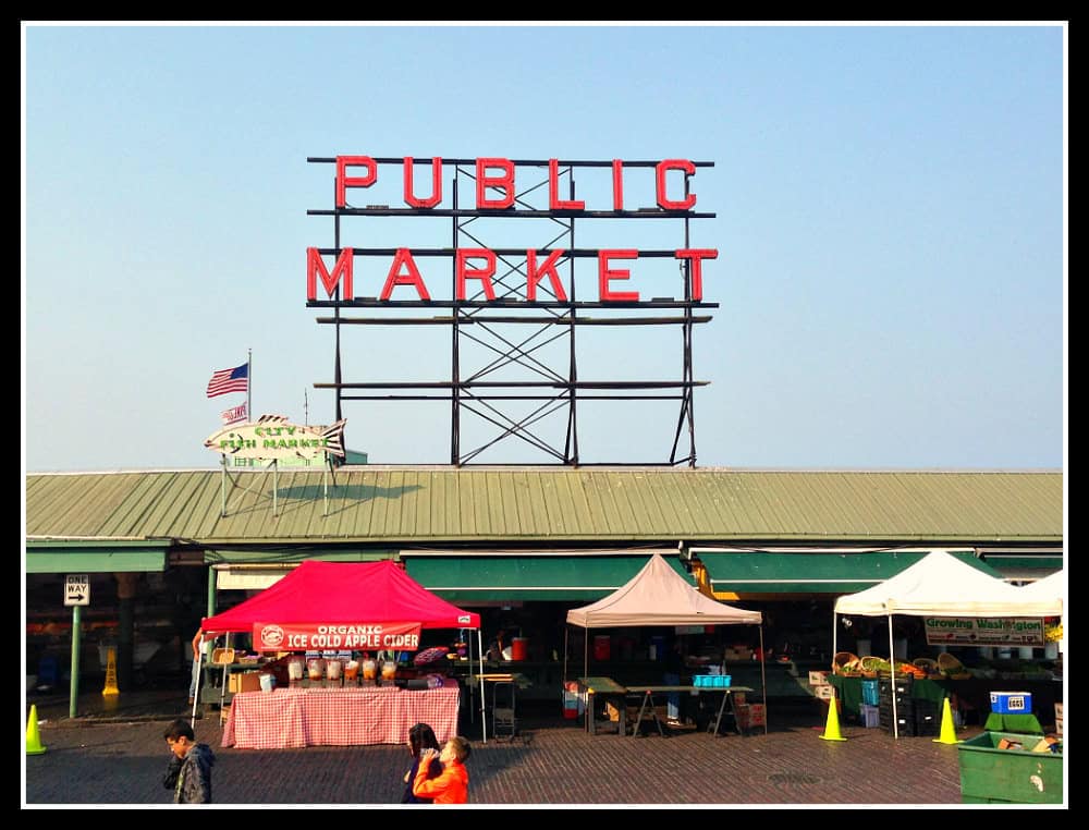Pike Place Market - Seattle, USA.