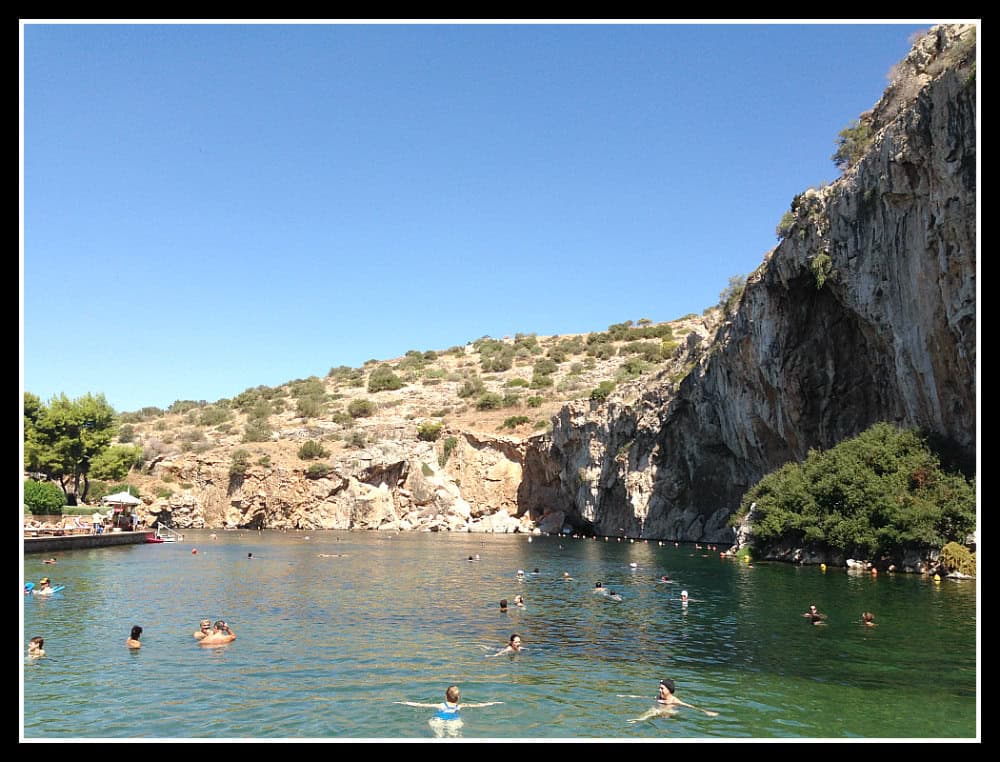 Swimming around Vouliagmenis Lake along the #Athens Riviera - #Greece - LifeBeyondBorders