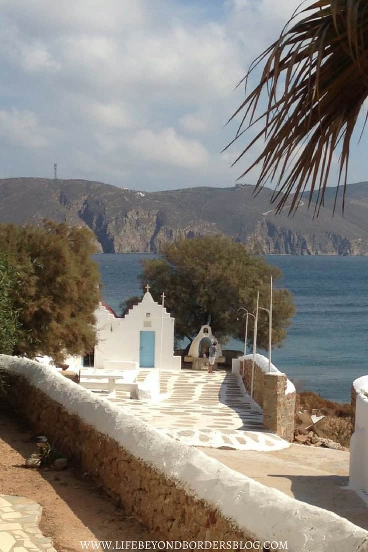 Agios Sostis Beach and Church - Alternative Mykonos - Greece - LifeBeyondBorders