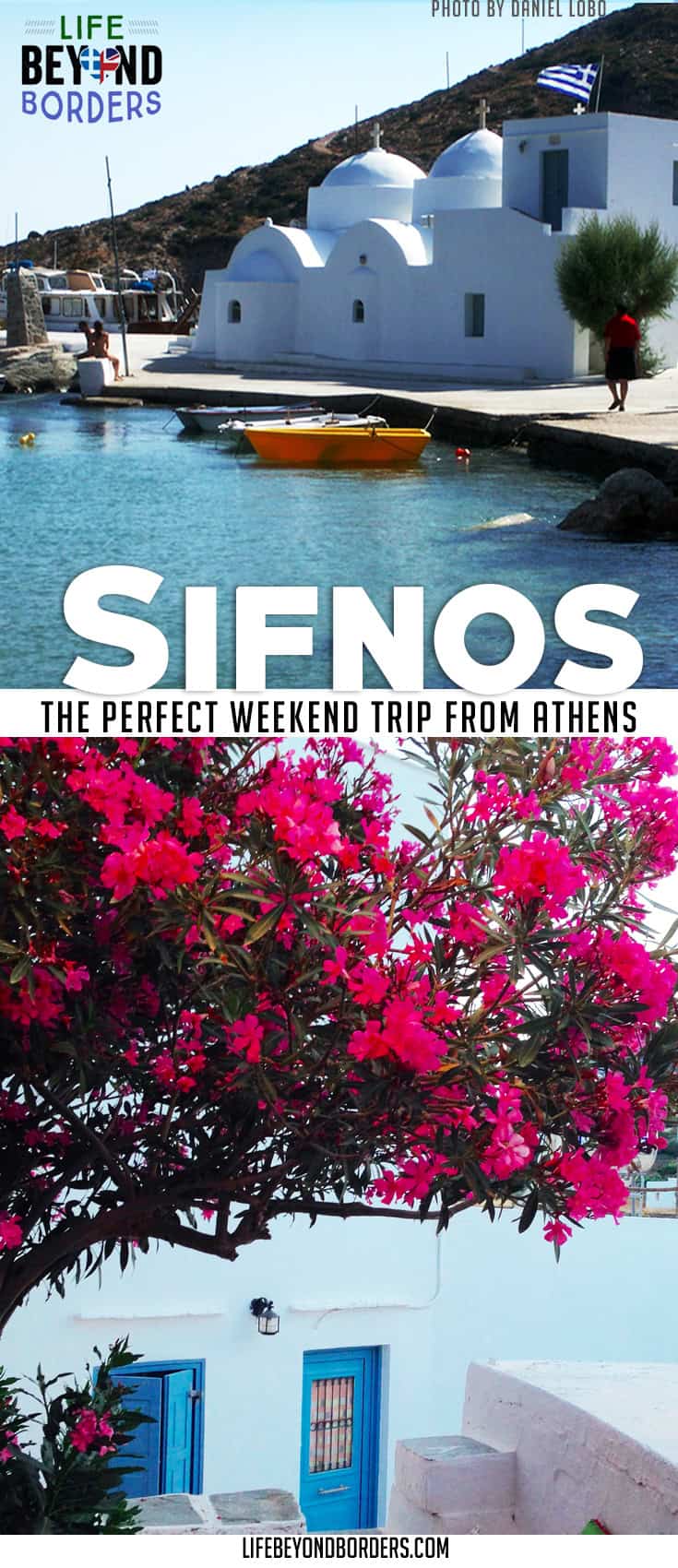 In the Cycladic chain of islands of Greece, about a 6 hour slow ferry ride away from Athens, Sifnos is the perfect island escape. Whitewashed houses and an artists haven, you simply must visit.