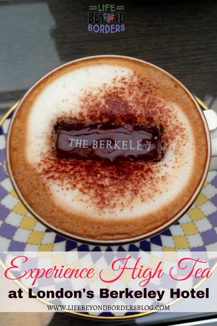 Decaf Cappuccino served with my High Tea at The Berkeley Hotel - Knightsbridge - London