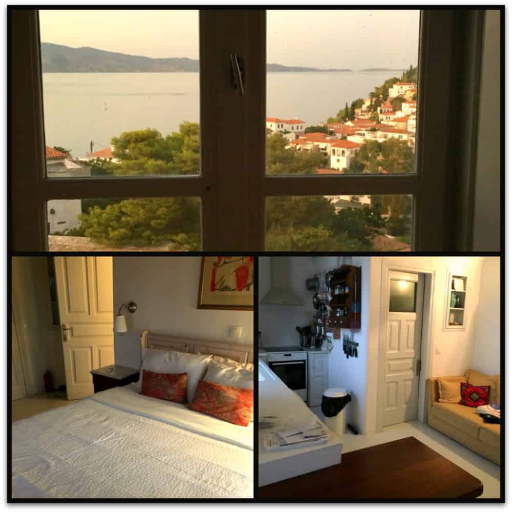 Accommodation in Nicaela's House - Hydra island - Greece. What a view!