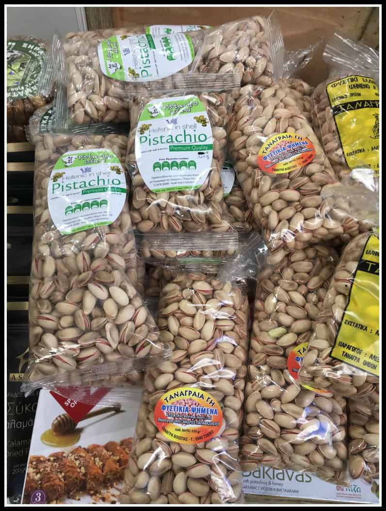 Pistachio nuts - Best Souvenirs from Greece