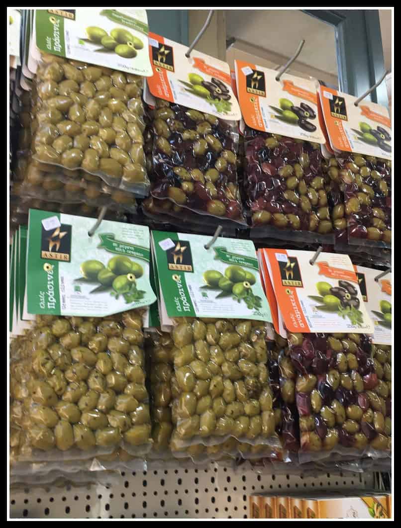 Selection of Greek Olives - Best Souvenirs from Greece