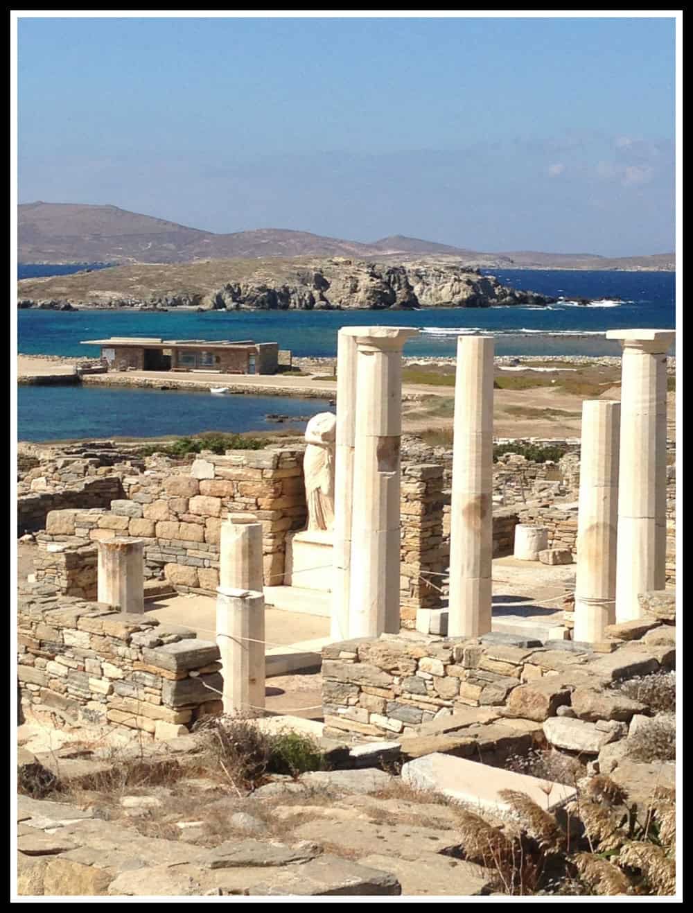 Delos - near Mykonos island, Greece. An historical site like no other.