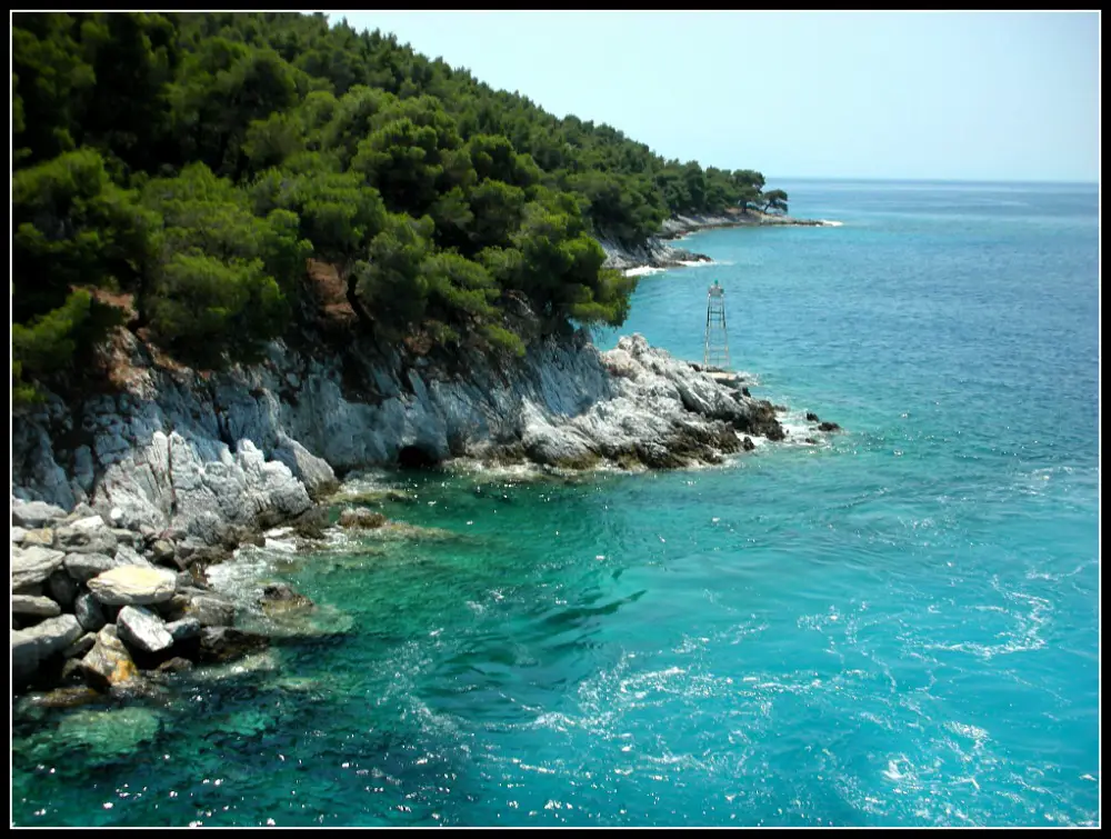 Gorgeous waters of Alonissos island - Greece. Life Beyond Borders