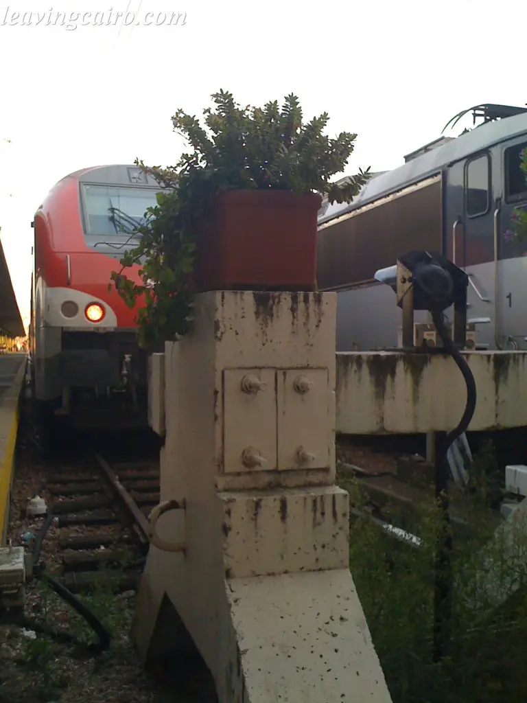 Waiting on the platform