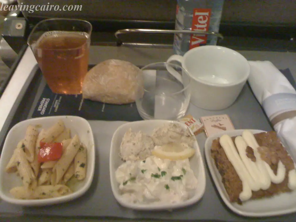 Food on Eurostar - London to Paris