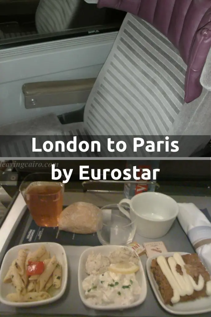 London to Paris by Eurostar