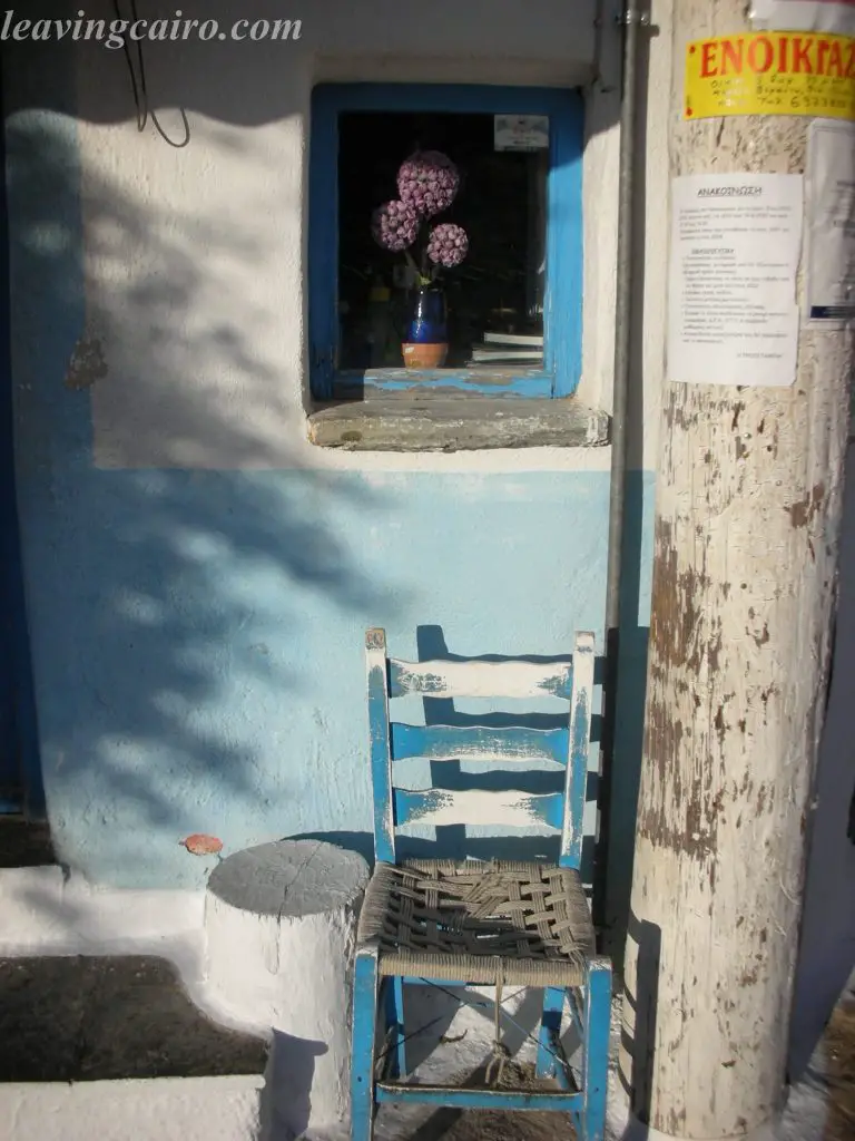 The Greek island of Kea, the Hora - the village atop the hill. LifeBeyondBorders