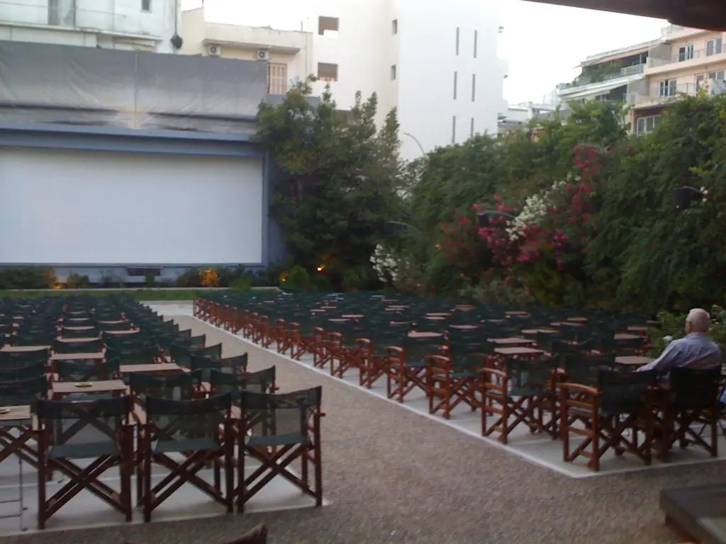 My local outdoor cinema