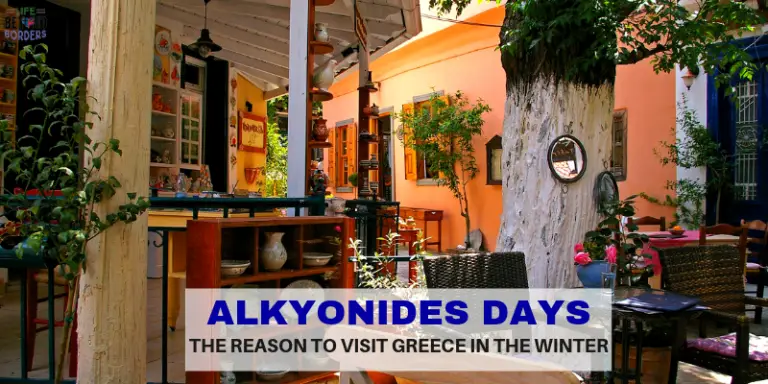 Alkyonides days – the Greek myth.  Why visit Greece in the winter