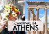Apokries - Carnival time in Athens, Greece. Better than Venice and Rio! Come and celebrate carnival in Athens, Greece. "Metaxourgeio Carnival" (CC BY 2.0) by Meta Lands and Acropolis image by Anestiev