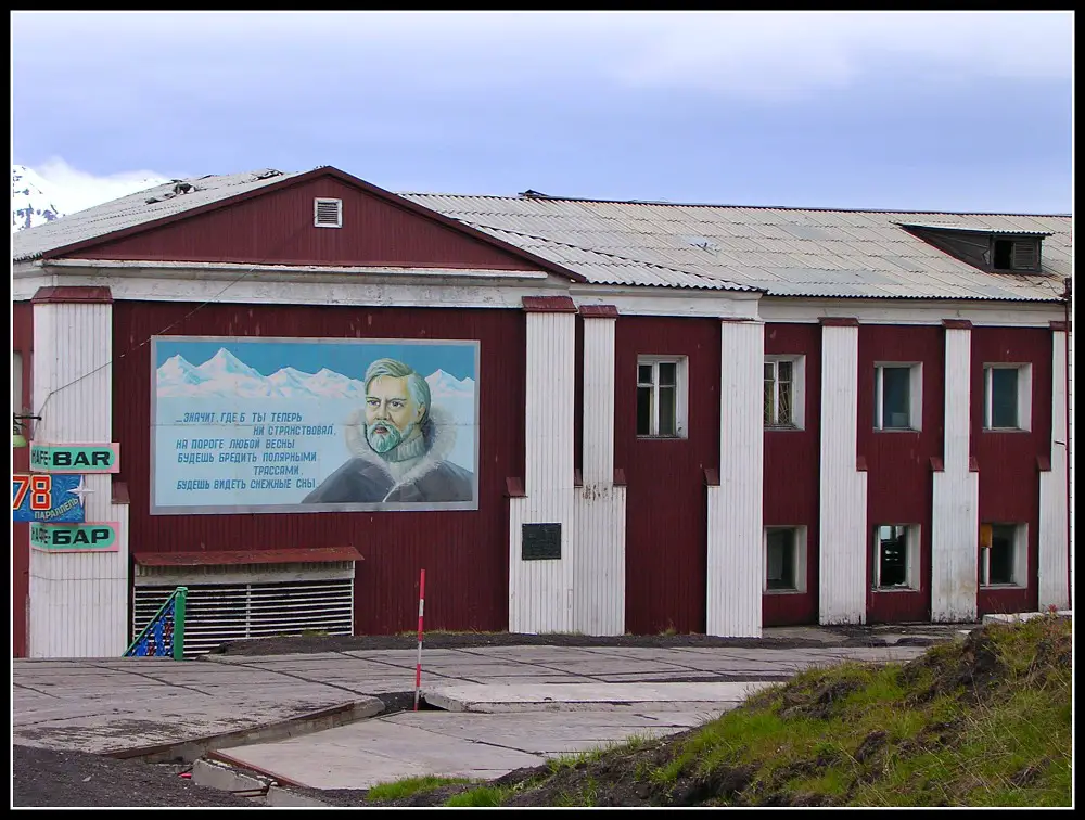 Community centre - Barentsberg - Svalbard - Travelling the Arctic. Life Beyond Borders