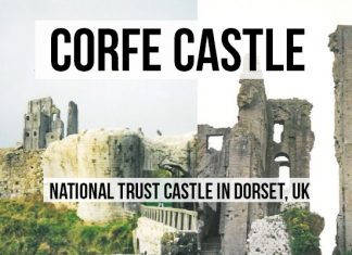 Corfe Castle Dorset, UK. A magical place