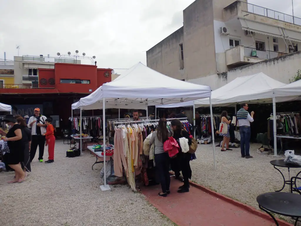 Different stalls on offer