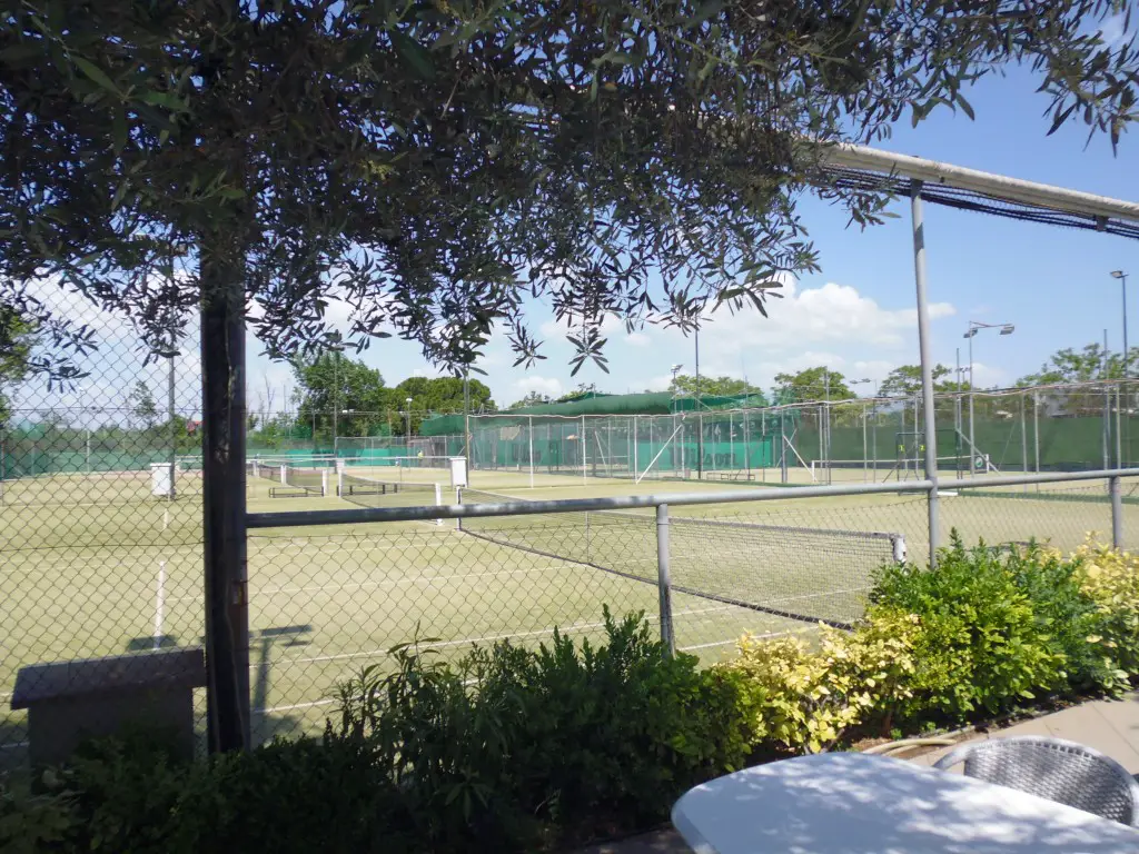 Tennis courts