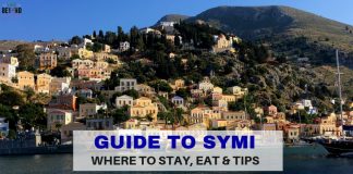 Guide to Symi header - Where to stay, Eat and Tips