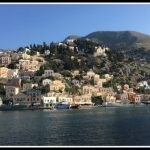Symi Harbour as seen from the incoming ferry