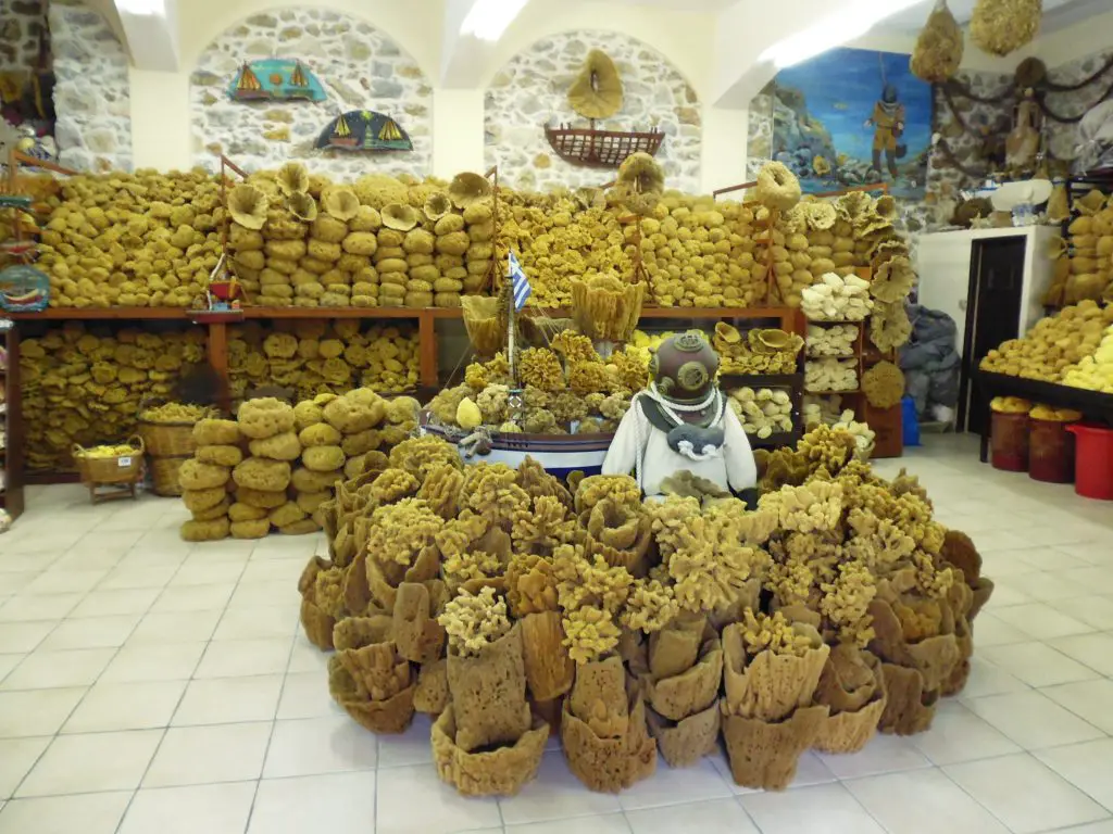 Original sponges for sale in Kalymnos island Greece - Life Beyond Borders