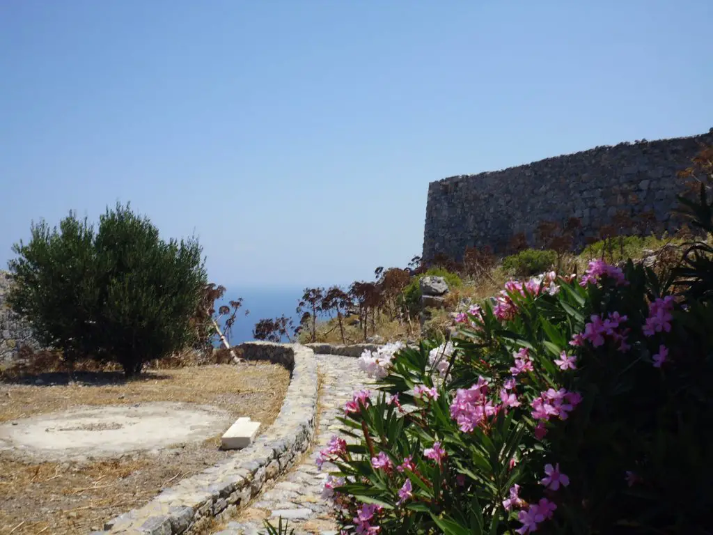 Gorgeous castle grounds on Leros island, Greece. LifeBeyondBorders
