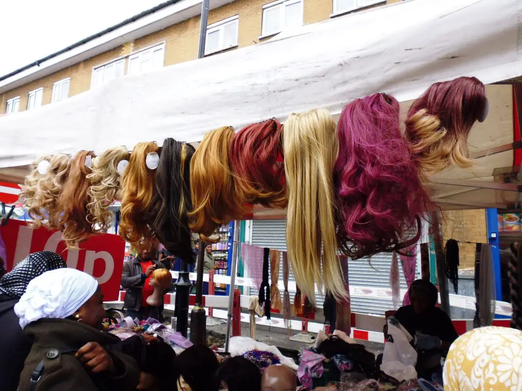 Hair extensions anyone? From London's East Street Market - LifeBeyondBorders