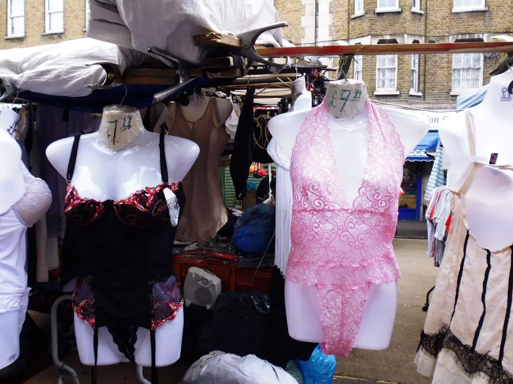 Alternative London Markets - Lingerie anyone?? Available to buy at East Street Market - LifeBeyondBorders