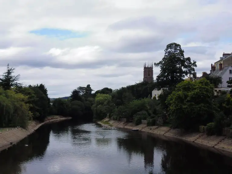 A look around Tiverton, Devon, UK