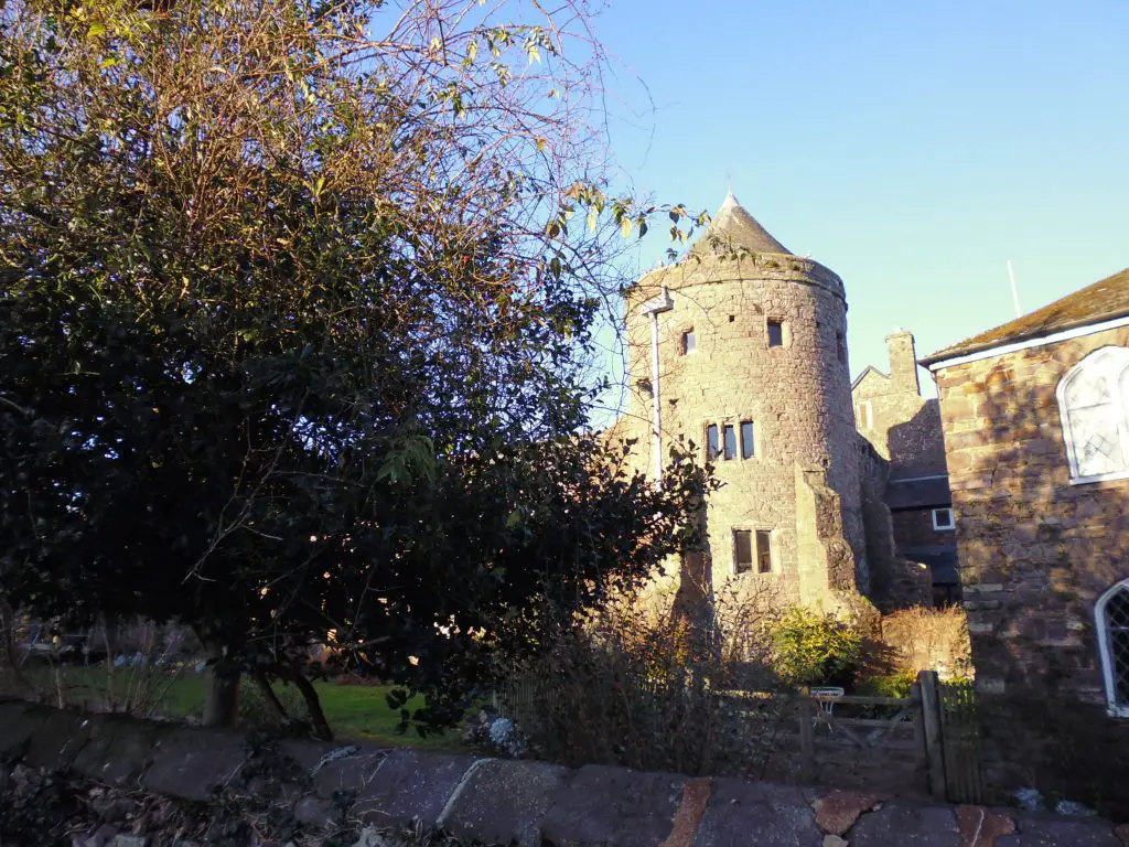 Tiverton Castle, Devon, UK. OK, it's not huge, but it doesn't need to be!