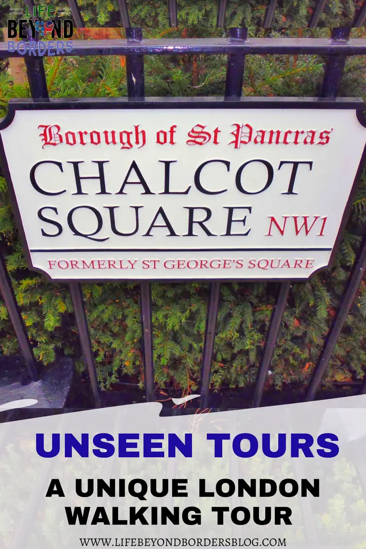 Come with me on a unique London walking tour with Unseen Tours