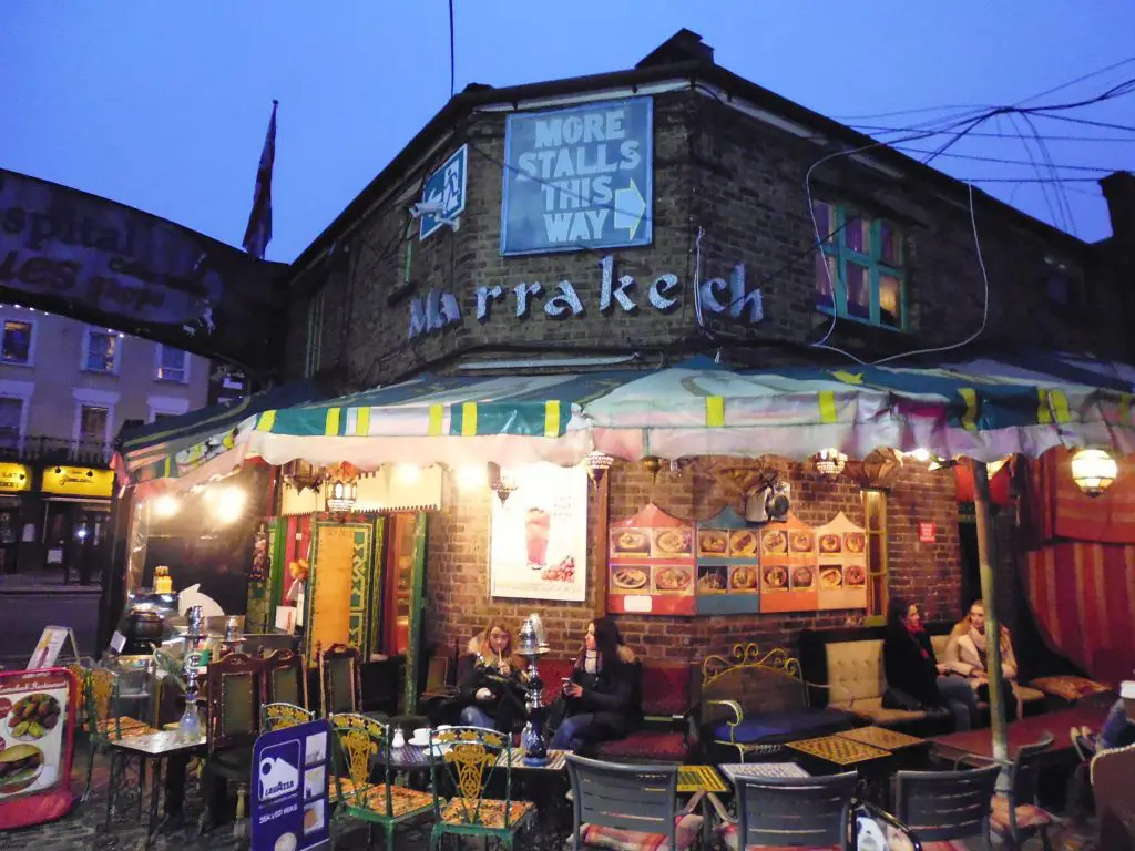 My apple and cinnamon tea served here - Camden Lock Market - Unseen Tours - Unique London Walking Tours. Life Beyond Borders