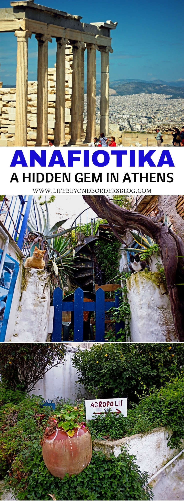 Finding Anafiotika - A Hidden Gem in Athens Greece