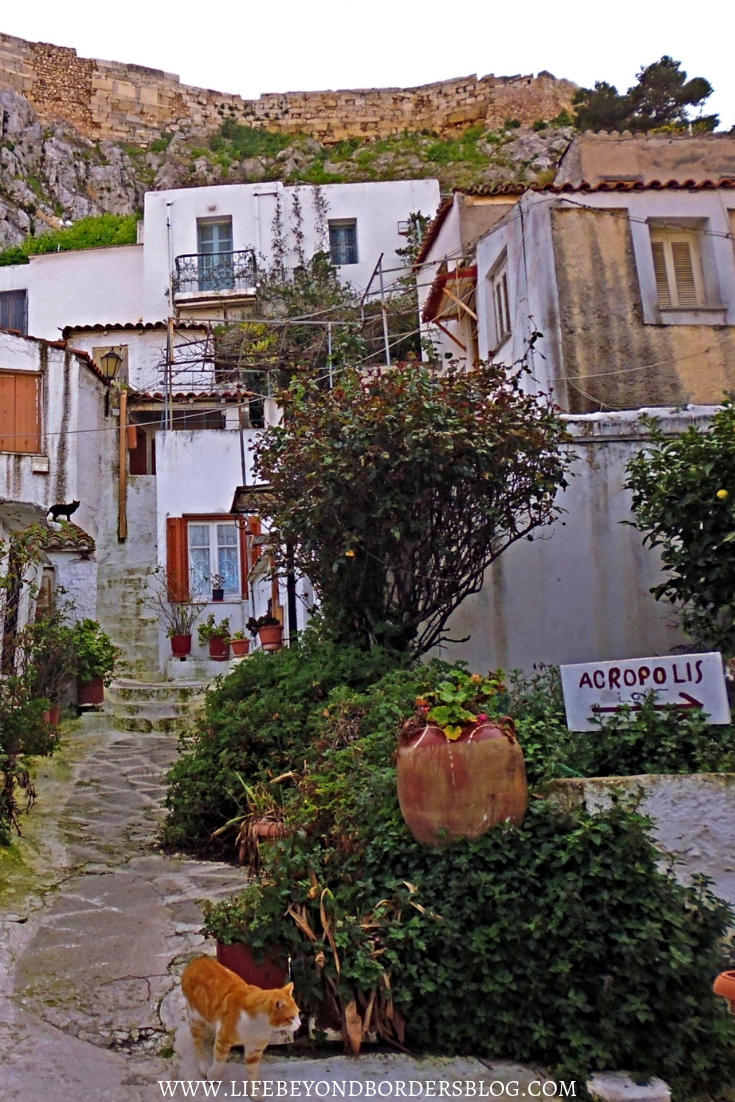 Finding Anafiotika - A Hidden island village in Athens - Life Beyond Borders