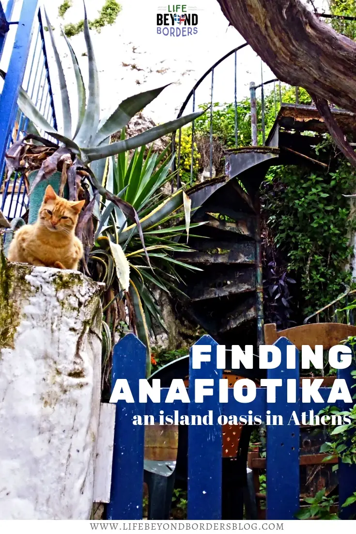 Finding Anafiotika - an Greek island oasis in Athens, Greece. Life Beyond Borders