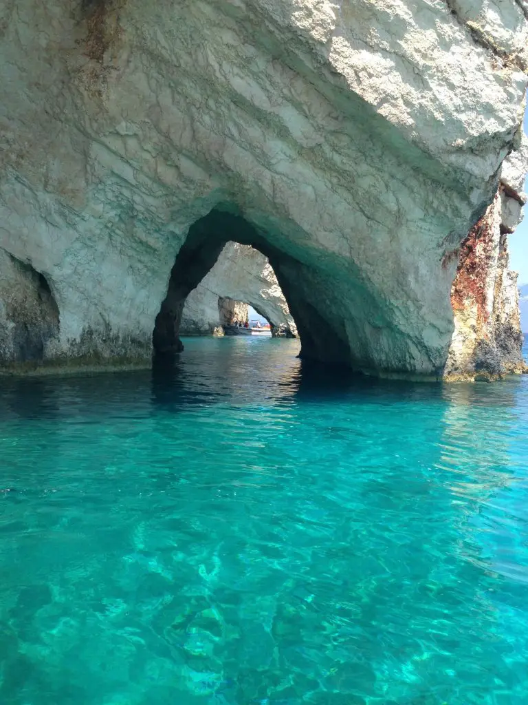 The amazing Blue Caves in Zakynthos, Greece - no need to guess why they're called this