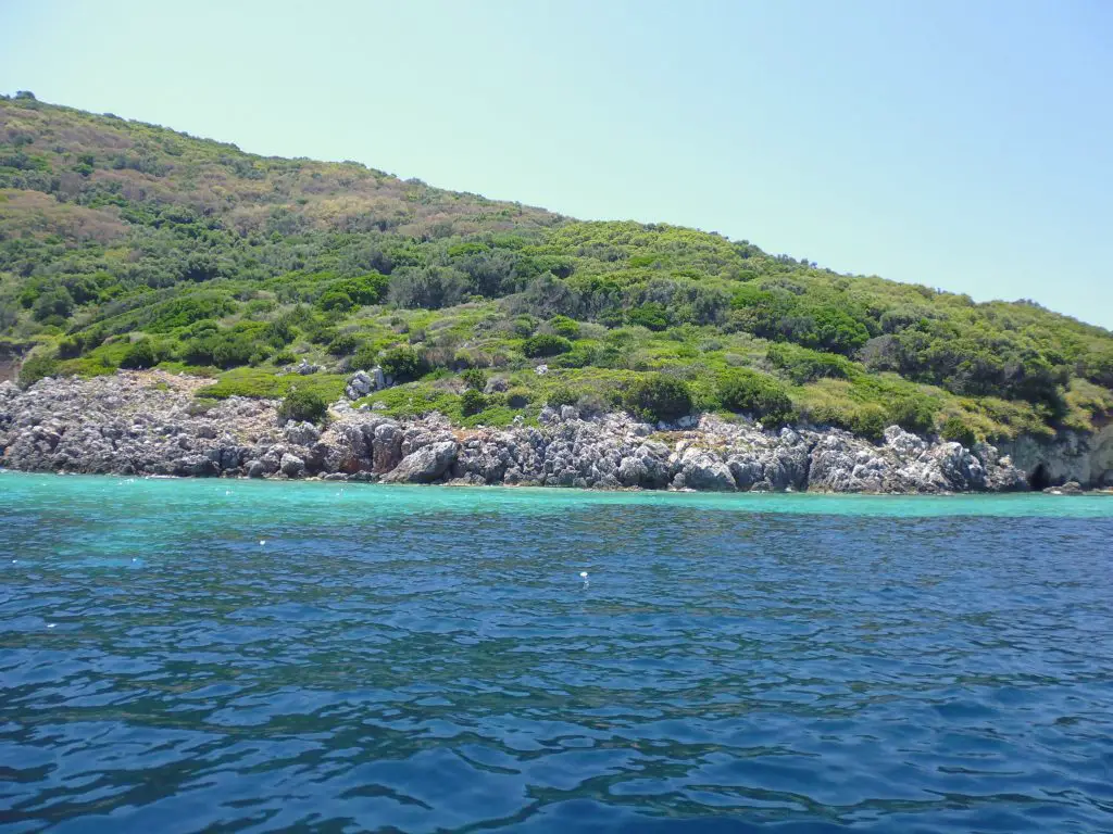 Exploring the blues of the Zakynthian coastline