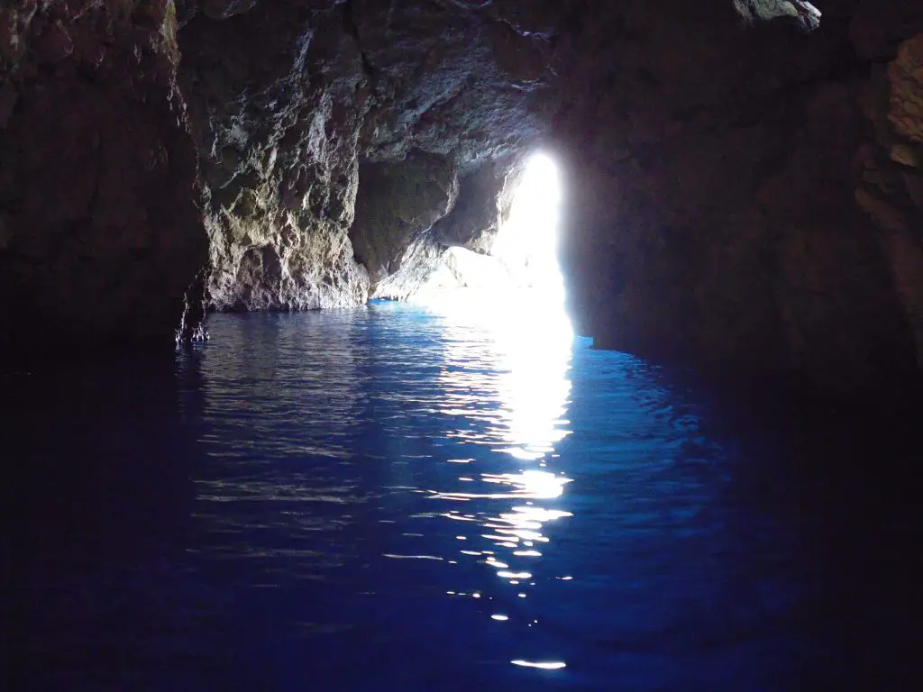 Deep in the Keri Caves - Zakynthos