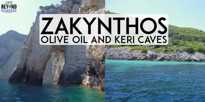 Visit the Keri Caves in Zakynthos Greece and learn about olive oil