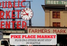 Pike Place Market and Gum wall - Seattle - USA