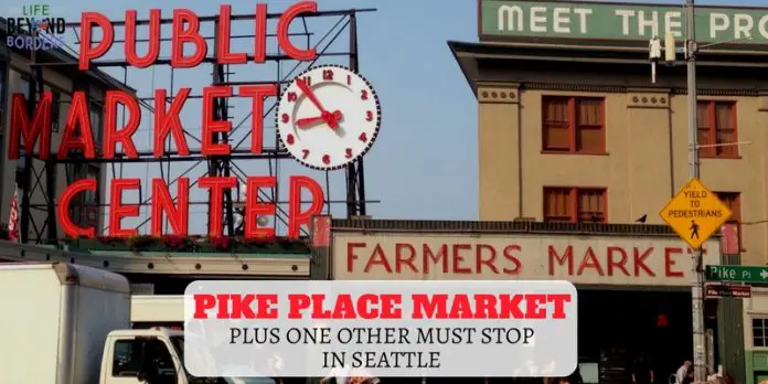 Pike Place Market and Gum wall - Seattle - USA