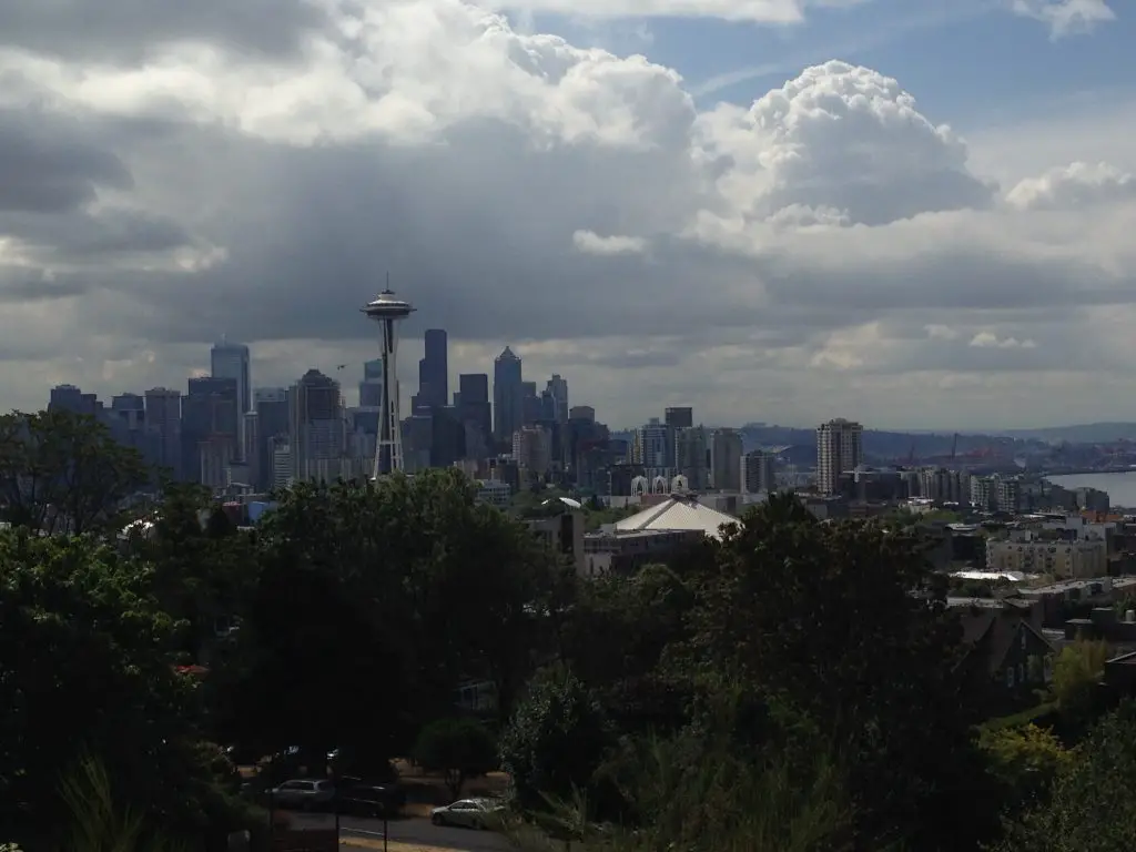 Fabulous city skyline from Kerry Park