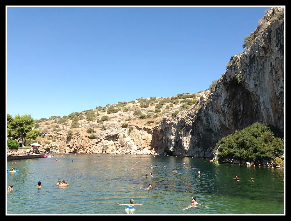 Swimming around Vouliagmenis Lake along the #Athens Riviera - #Greece - LifeBeyondBorders