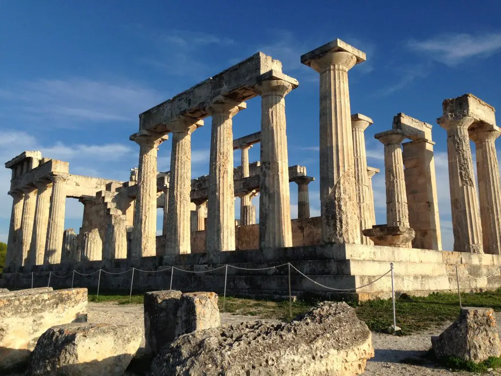 Temple of Aphaea - Three Greek islands one day on Aegina tour. LifeBeyondBorders