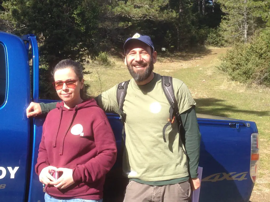 The team of Mount Parnassos National Park - Greece Out Of Season