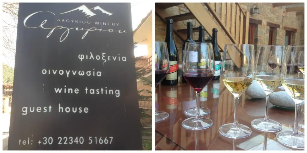 Wines at the Argyriou Winery - Wine tasting in Greece. Life Beyond Borders